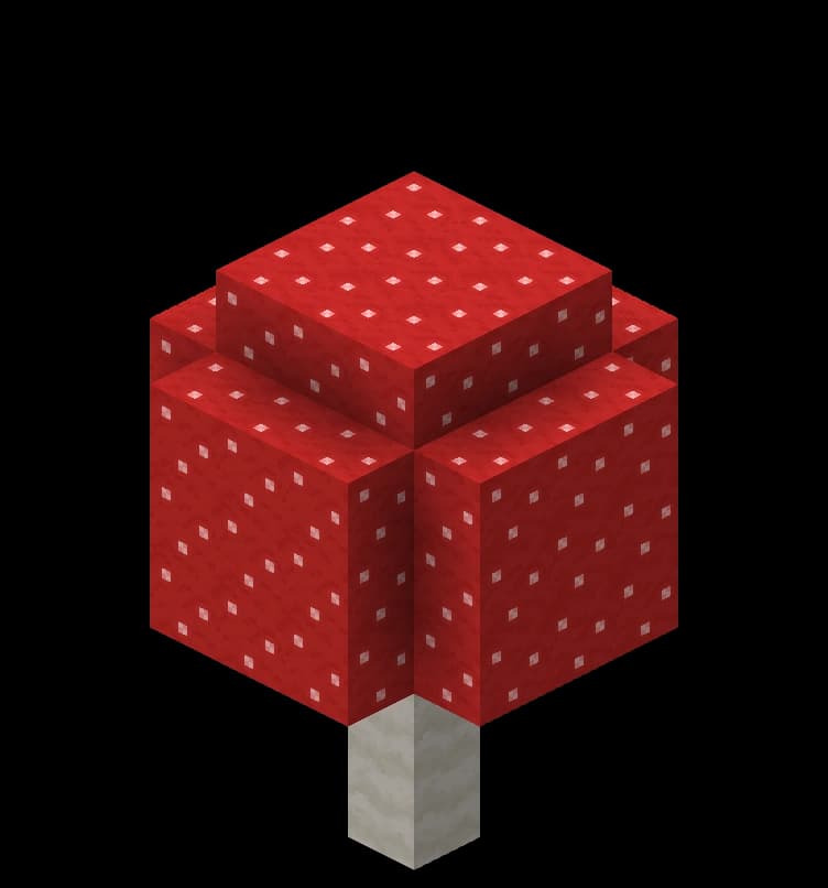 What Are Red Mushrooms in Minecraft - Illustration for The Ultimate Guide on How to Grow Red Mushrooms in Minecraft