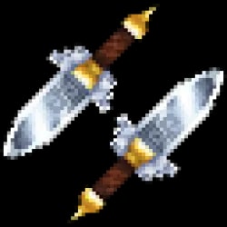 1. Mithril Daggers illustrated for Top 10 Best Weapons in Hytale: Melee, Ranged, Magic