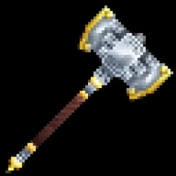 4. Mithril Mace illustrated for Top 10 Best Weapons in Hytale: Melee, Ranged, Magic