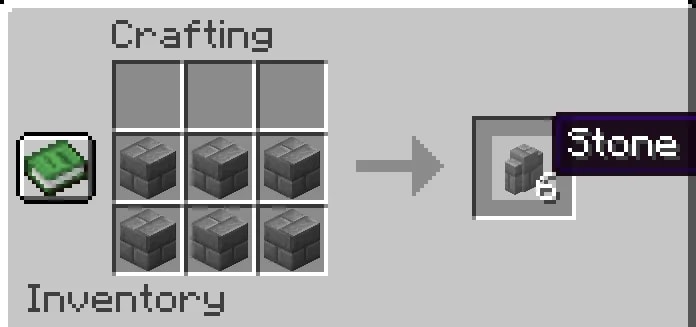Make Stone Brick Walls illustrated for The Ultimate Guide on How to Make Stone Bricks in Minecraft