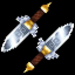 1. Mithril Daggers - Illustration for Top 10 Best Weapons in Hytale: Melee, Ranged, and Magic Options