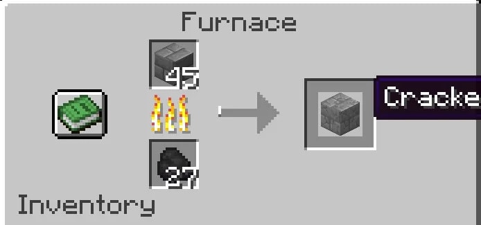 How to Make Cracked Stone Bricks illustrated for The Ultimate Guide on How to Make Stone Bricks in Minecraft