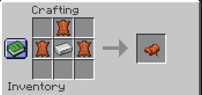 The Official Saddle Recipe - Illustration for How to Make Saddle in Minecraft: A Simple Step-by-Step Guide