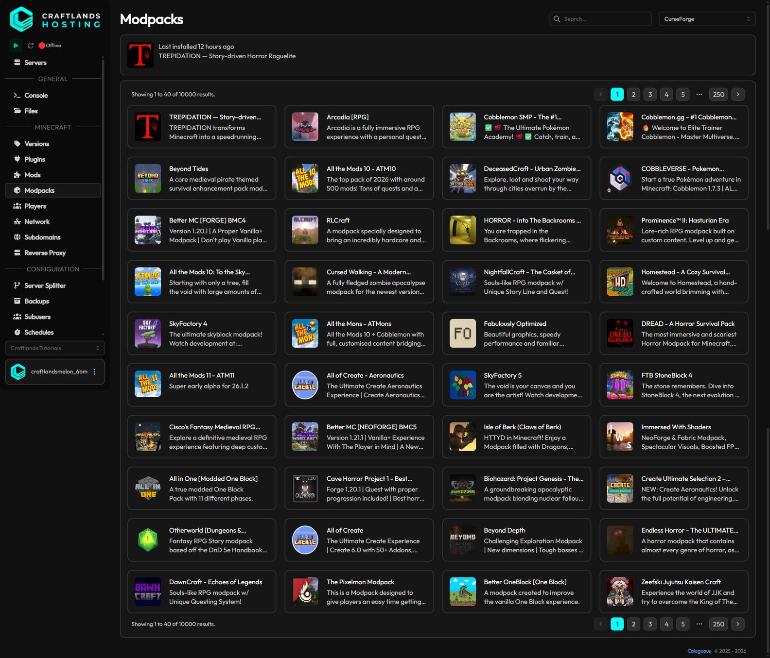 How to Upload a Custom Minecraft Modpack illustrated for the CraftLands Minecraft docs