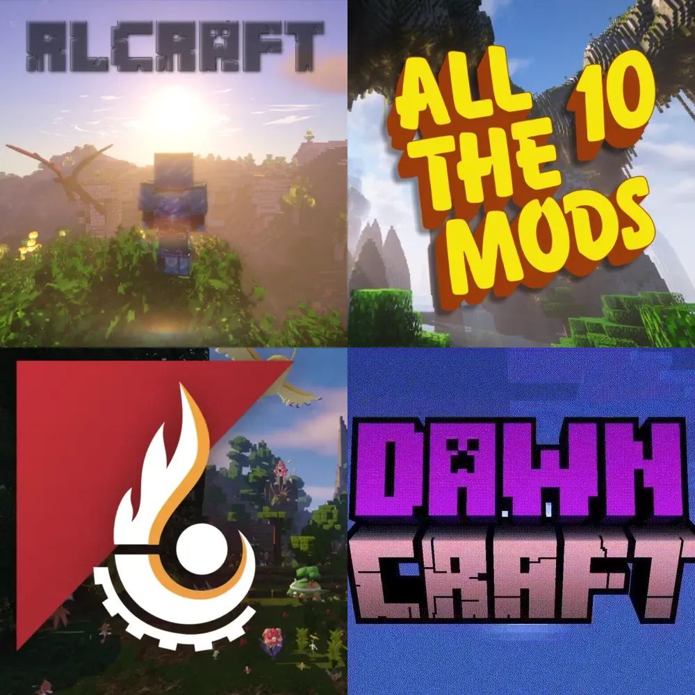 Minecraft Modpack modpack art