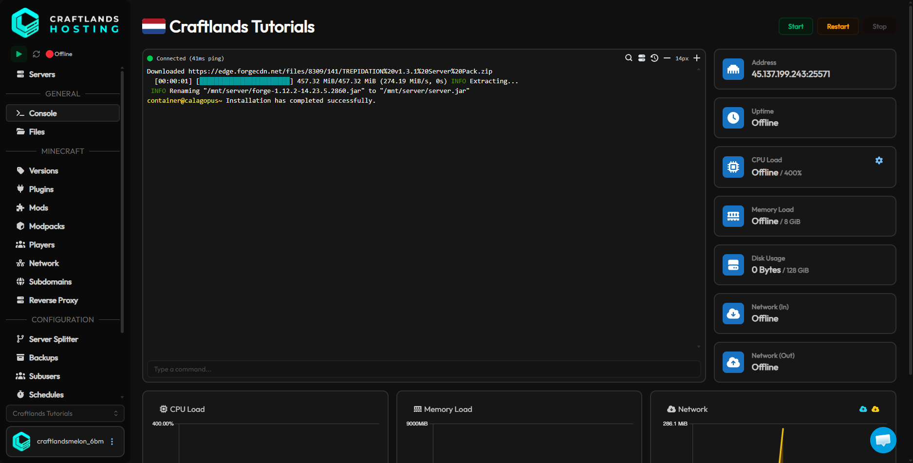 FireShot Capture 008 - Console - Craftlands Tutorials - [panel.craftlands.host].png